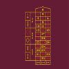 Roulette casino layout in Classic Maroon