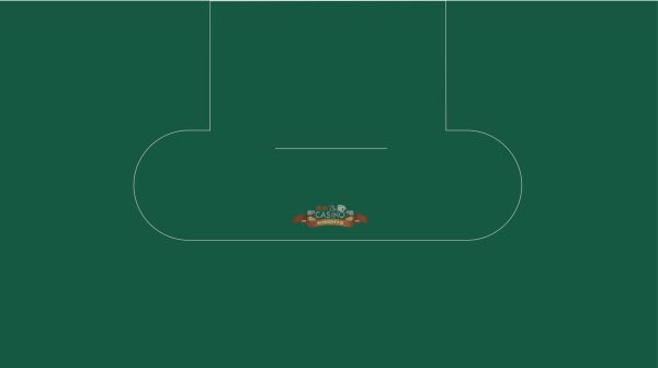 Texas Holdem Poker cloth in Classic green and customisation