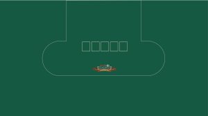 Texas Holdem Poker cloth in Classic green and customisation