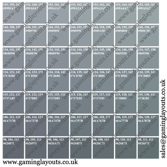 Casino Layout Fabric Samples