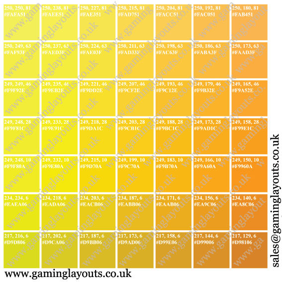 Casino Layout Fabric Samples